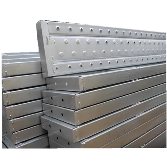China Catwalk Base Collar Folding Aluminum Prop Price Walking Board Scaffolding Platform